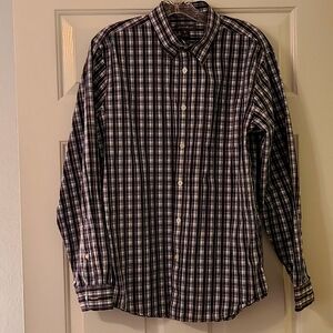 Eddie Bauer Plaid Button-Down